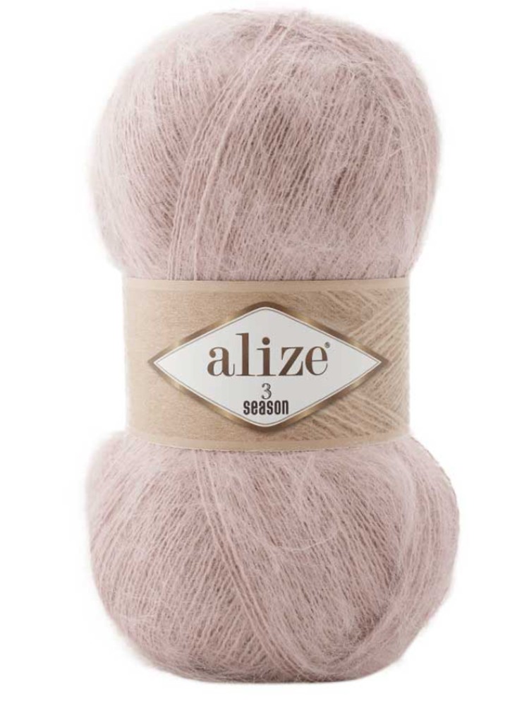  3 SEASON - 51% Acrylic - 25% Mohair - 24% Wool...