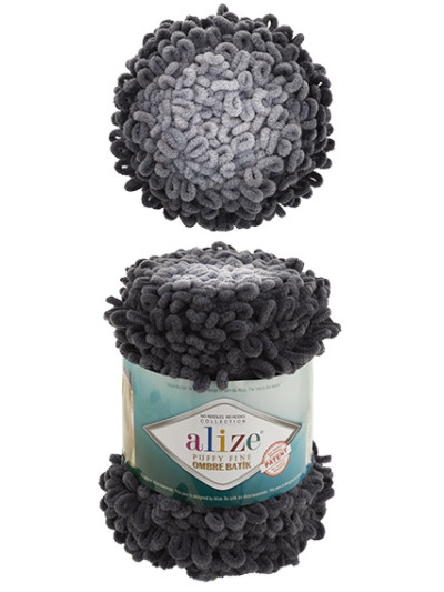 Puffy Fine Ombre Batik