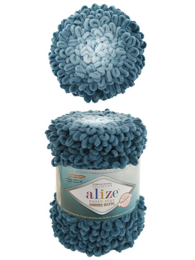 Puffy Fine Ombre Batik