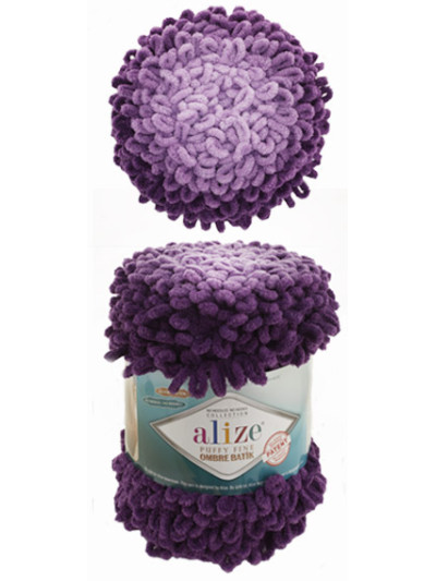 Puffy Fine Ombre Batik