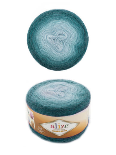 Angora Gold Ombre Batik